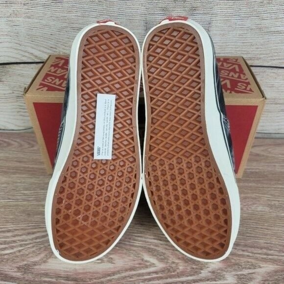 NEW Vans Authentic Low Shoes Women's Size 6 Denim Tie Dye Skate Casual Sneakers‎ - Picture 6 of 7